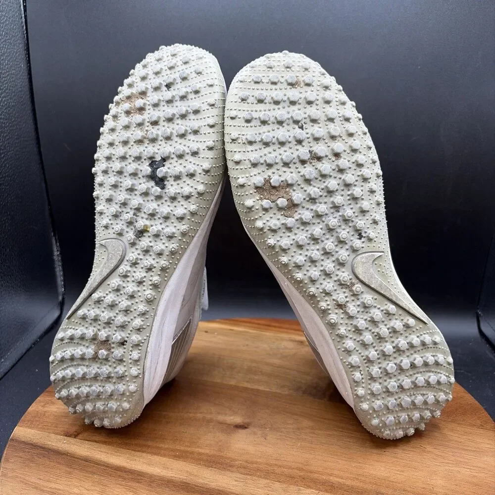 Nike Vapor Drive Women’s Size 8 Sky Grey Metallic Silver Field Hockey Shoes